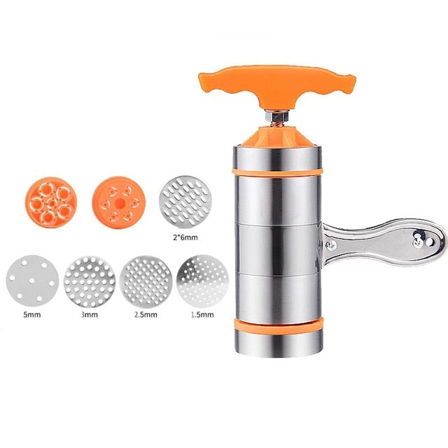 5 Mode Stainless Steel Pasta Noodle Maker Machine