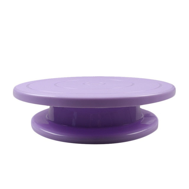 Plastic Cake Plate Turntable Anti-skid