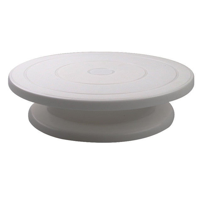 Plastic Cake Plate Turntable Anti-skid