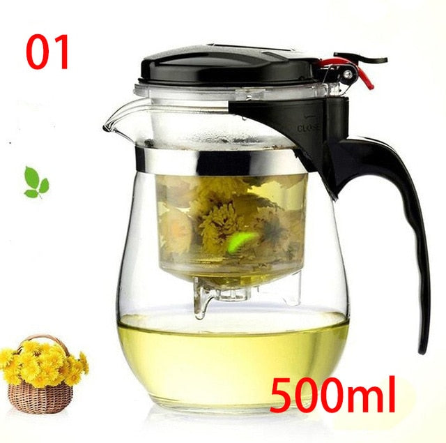 High quality Heat Resistant Glass Teapot