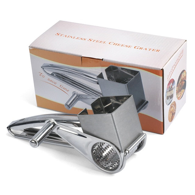 Stainless Steel Rotary Cheese Grater